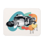 "Ik hou van je" Tanya & Greg - De Witte Lotus Magneet (Horizontaal)