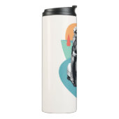 "Ik hou van je" Tanya & Greg - De Witte Lotus Thermosbeker (Gedraaid links)