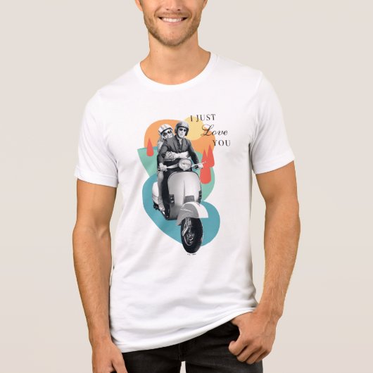 "Ik hou van je" Tanya & Greg - De Witte Lotus Tri-Blend Shirt (Voorkant)