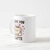 IK HOU VAN JE TE LAAT KOFFIEMOK (Voorkant links)