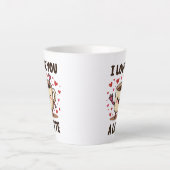 IK HOU VAN JE TE LAAT LATTE MOK (Voorkant)