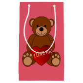 Ik hou van je Teddy Klein Cadeauzakje (Voorkant)
