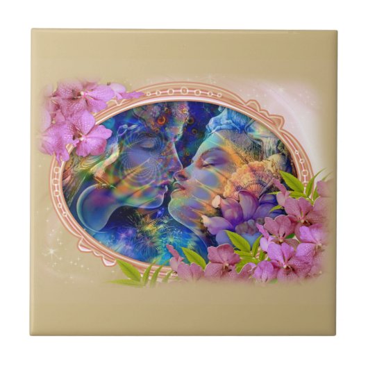 Ik hou van je tegeltje (Voorkant)