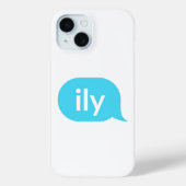 IK HOU VAN JE TELEFOONHOESJE Case-Mate iPhone CASE (Achterkant)