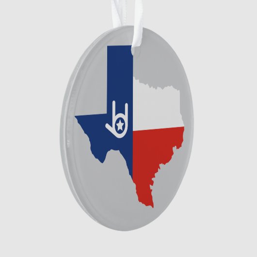 Ik hou van je Texas Ornament (voorkant)