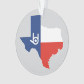 Ik hou van je Texas Ornament (voorkant)