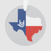 Ik hou van je Texas Ornament (voorkant)