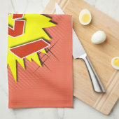 Ik hou van je theedoek (Quarter Fold)