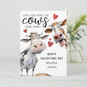 Ik hou van je tot de Koeien thuiskomen | Valentijn Kaart (Staand voorkant)