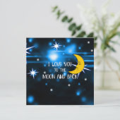 Ik hou van je tot de maan en terug (Staand voorkant)