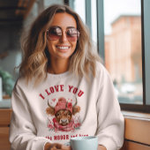 Ik hou van je tot de maan en terug trui