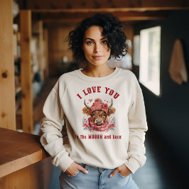 Ik hou van je tot de maan en terug trui
