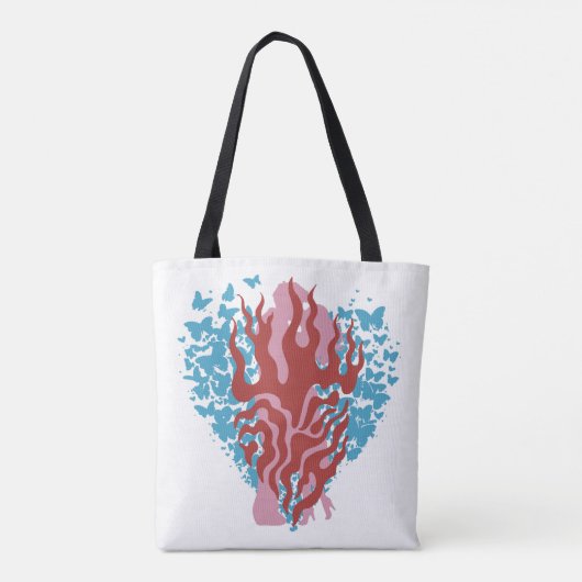Ik hou van je tote bag (Achterkant)