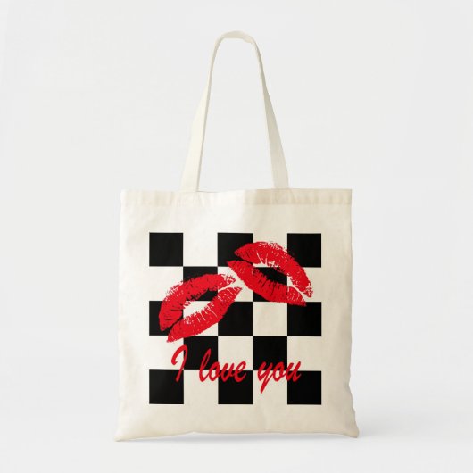 Ik hou van je tote bag (Voorkant)