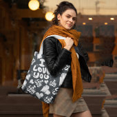 Ik hou van je tote bag