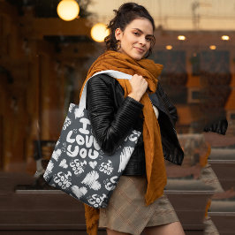 Ik hou van je tote bag