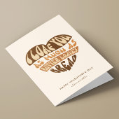 Ik hou van je trendy beige hart Grappig Valentijns Feestdagen Kaart