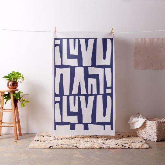 Ik hou van je, Tribal Stof (Voorbeeld)