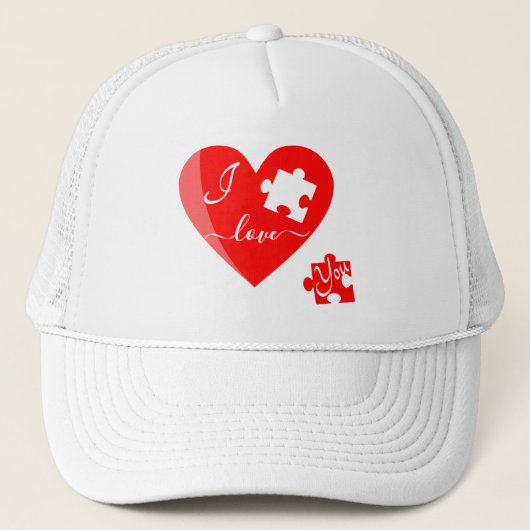 Ik hou van je trucker trucker pet (Voorkant)