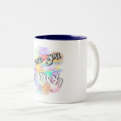 Ik hou van je tweekleurige koffiemok (Voorkant rechts)