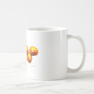 Ik hou van je uien koffiemok