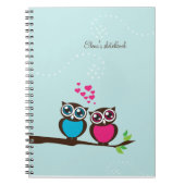 Ik hou van je uilen Notitieboek (Voorkant)