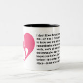 Ik hou van je uit het hart tweekleurige koffiemok (Center)