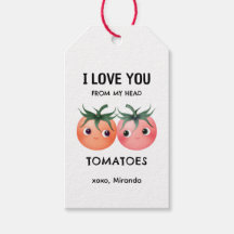 Ik hou van je uit mijn hart tomaten Valentijns pa