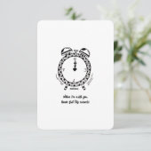 Ik hou van je, uren voelt als seconden, platte Kaa (Staand voorkant)