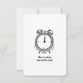 Ik hou van je, uren voelt als seconden, platte Kaa (Voorkant)