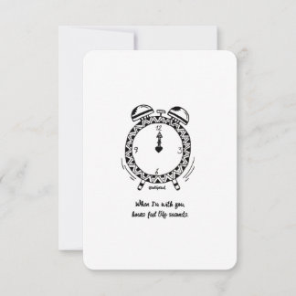 Ik hou van je, uren voelt als seconden, platte Kaa