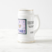 Ik hou van je vader bierpul (Voorkant rechts)