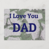 Ik hou van je vader briefkaart (Voorkant)