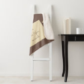 Ik hou van je vader, bruin en roomfoto's sherpa deken (In situ)