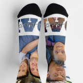 Ik hou van je vader citeert twee vader- en Kinder  Sokken (Top)