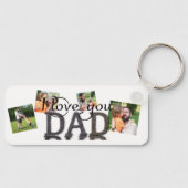 Ik hou van je vader, fotocollage mok sleutelhanger (Voorkant)