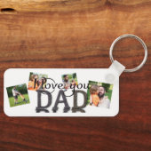 Ik hou van je vader, fotocollage mok sleutelhanger (Voorkant)