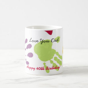Ik hou van je vader, Happy 40th Birthday! KoffieMo Koffiemok
