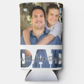 Ik hou van je vader Quote vader's Gepersonaliseerd Seltzer Blikjeskoeler (Voorkant)