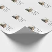 Ik hou van je vader vaderdag elegante foto tekst t cadeaupapier (Hoek)