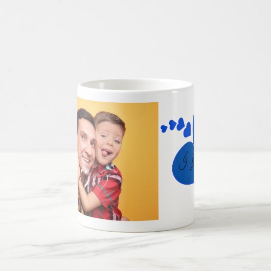 Ik hou van je Vader Vaders Dag Gift Koffie Mok (Center)