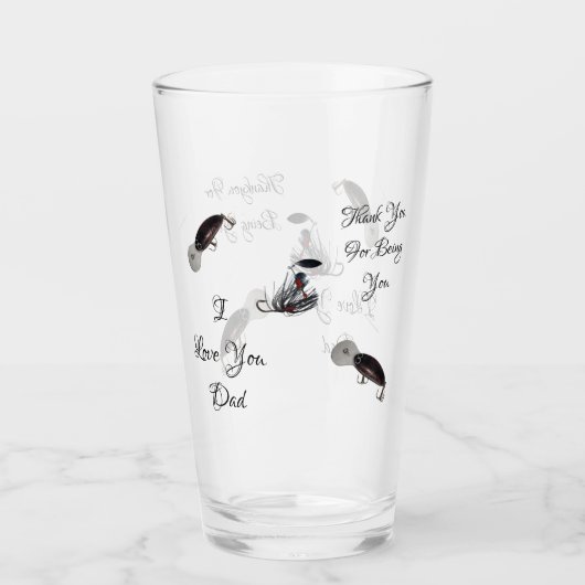 Ik hou van je vader, Vist Lures. Glas (Voorkant)
