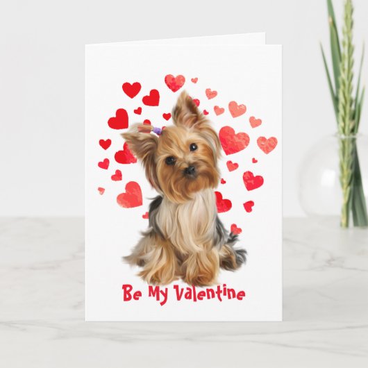 Ik hou van je Valentijn Feestdagen Kaart (Voorkant)