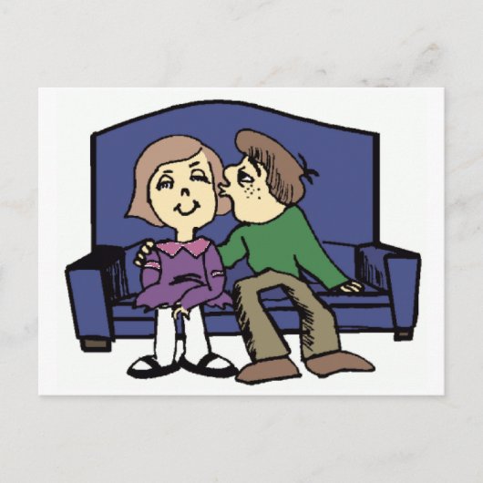 Ik hou van je Valentijn Feestdagenkaart (Voorkant)