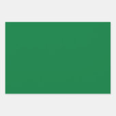 Ik hou van je Valentijn Green Hearts Stripes Inpakpapier Vel (Voorkant 2)