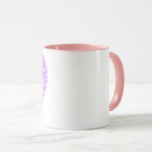 Ik hou van je Valentijn Hearts Mok (Voorkant rechts)