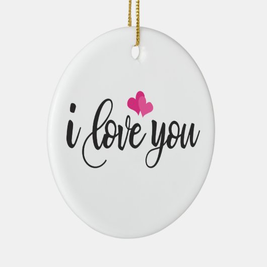 Ik hou van je Valentijn kalligrafie | ORNAMENT (Rechts)