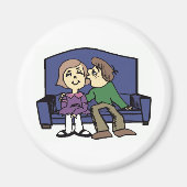 Ik hou van je Valentijn Magneet (Voorkant)