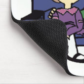 Ik hou van je Valentijn Muismat (Hoek)