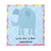 Ik hou van je, Valentijn Notitieblok (Voorkant)